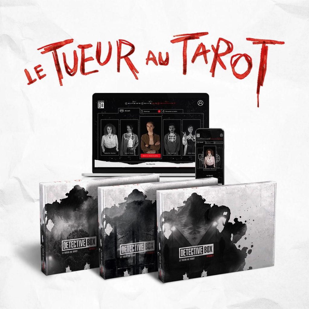 box detectiv box le tueur au tarot