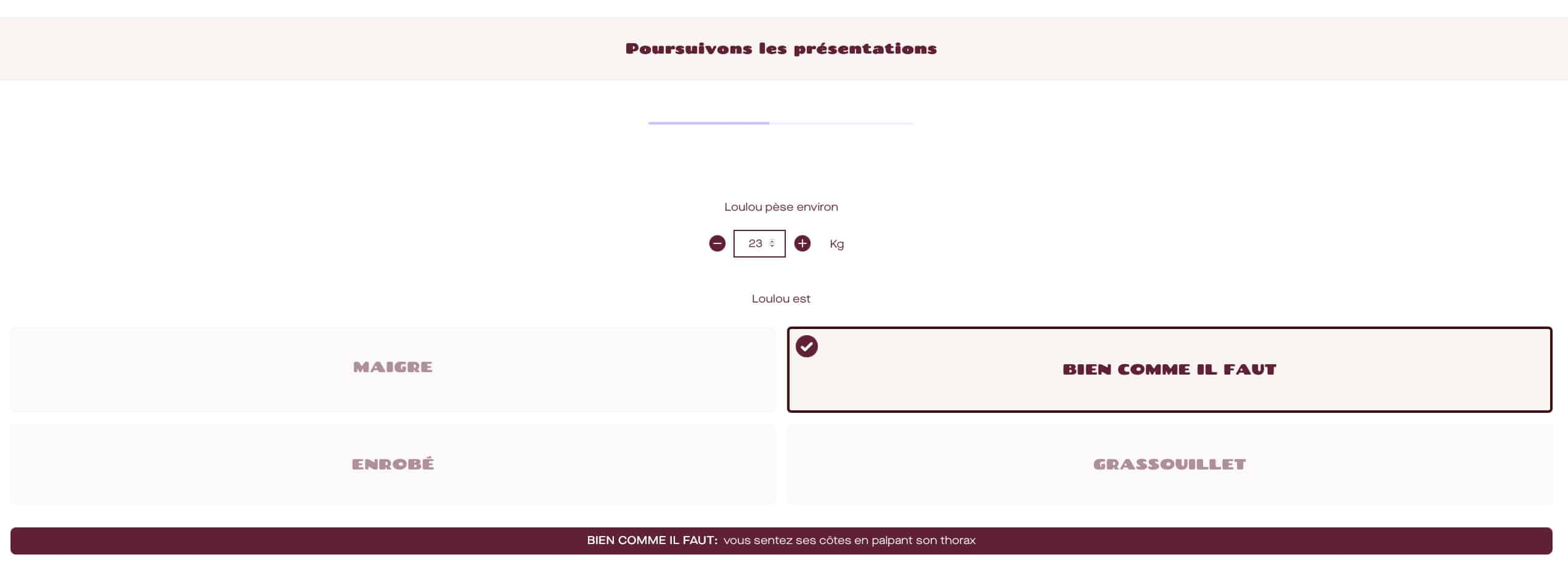 questionnaire elmut personnalisé pour votre animal