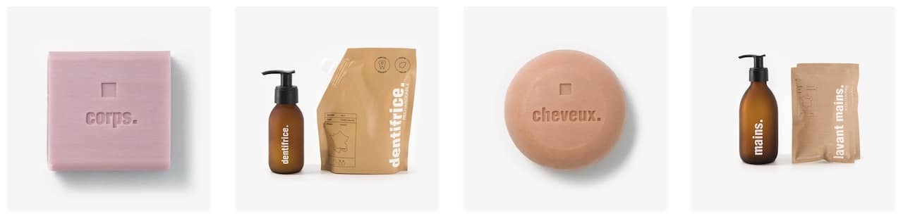 test produits corps la marque en moins