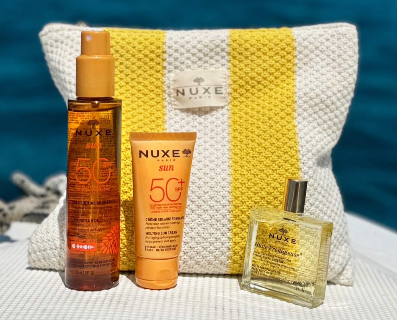 test produits nuxe et huile prodigieuse