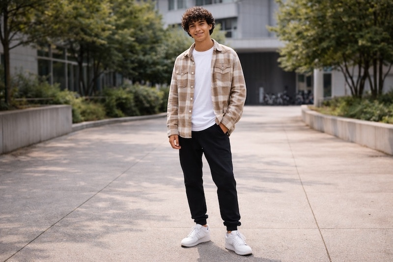 Look ado garçon casual street Look ado garçon casual street