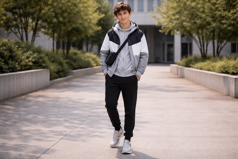 Outfit ado homme sporty tendance Outfit ado homme sporty tendance