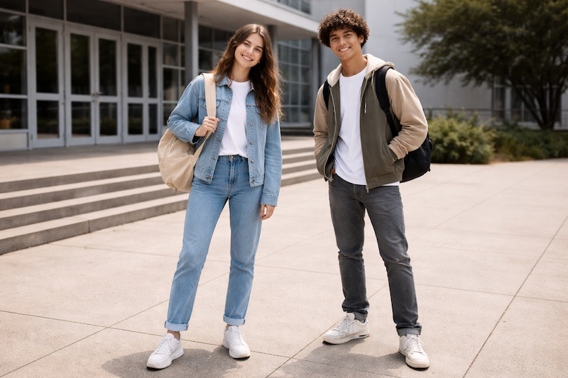 Tenue casual cool pour le collège Tenue casual cool pour le collège