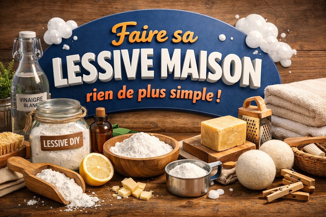 faire sa lessive maison