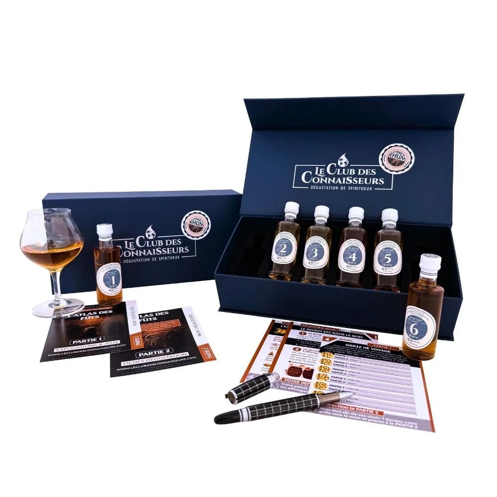 Coffret rhum Fête des Pères Le Club des Connaisseurs