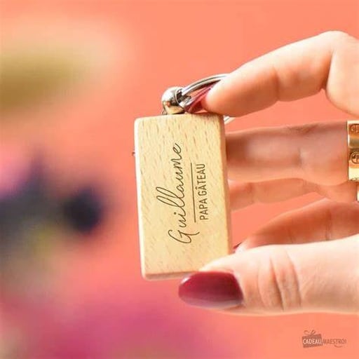 Porte-clés prénom et surnom personnalisé cadeau meilleure amie