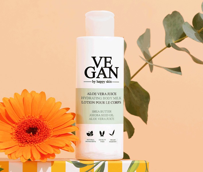 Lait corps Vegan by Happy Skin Prescription Lab Juin 2026