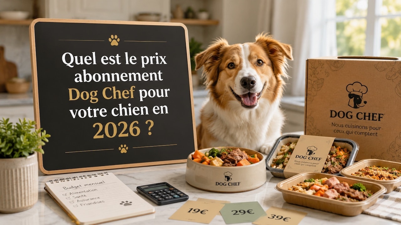 quel prix abonnement dog chef 2026
