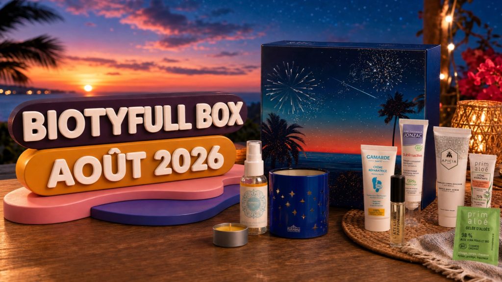 Biotyfull Box août 2026 : spoiler, contenu et avis sur Sunset Étoilé