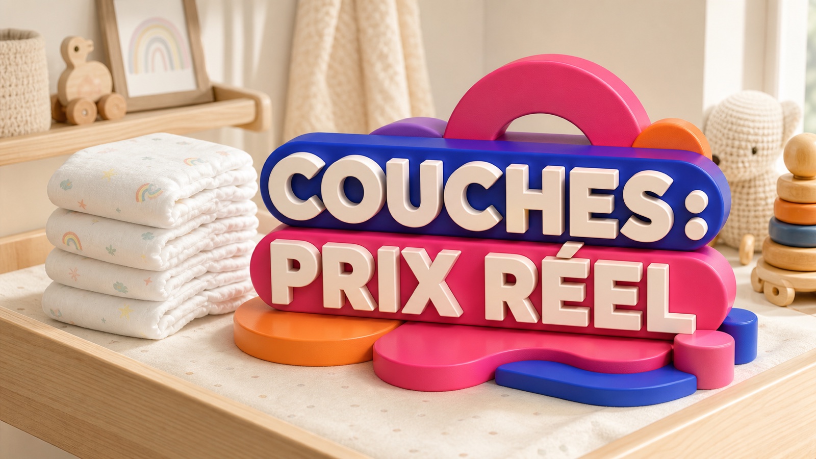 Image de mise en avant Couches prix réel