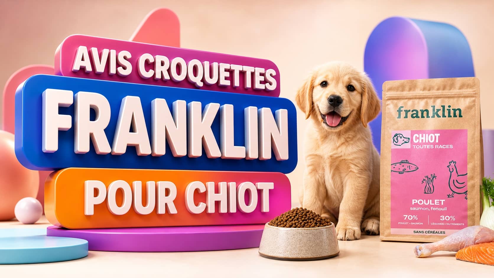 avis croquettes franklin pour chiot