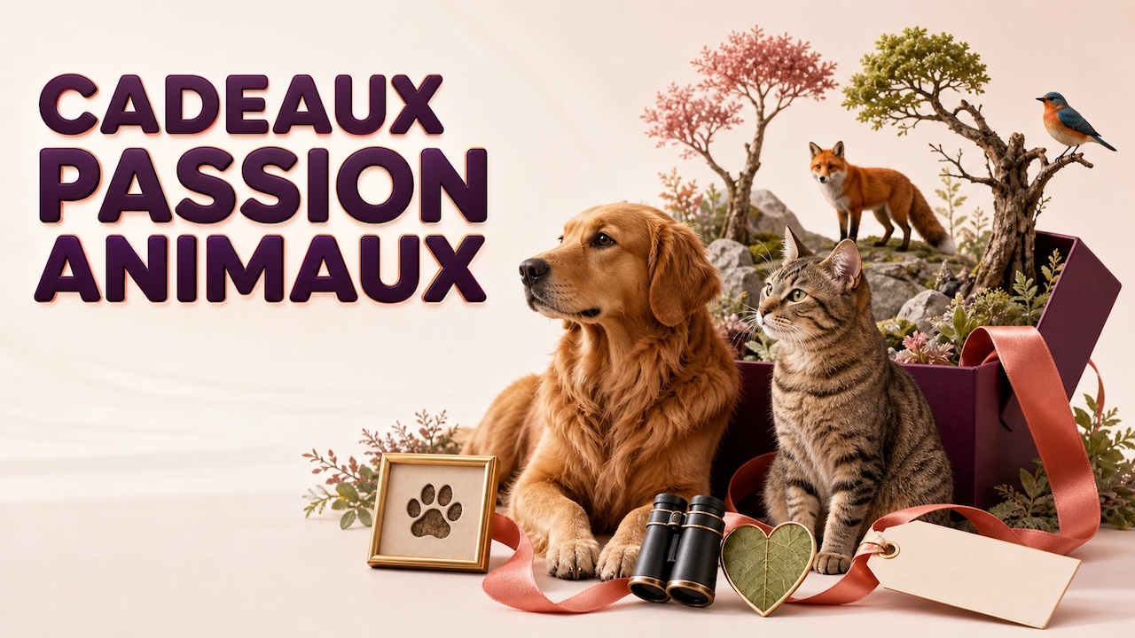 cadeaux pour un passionne d animaux