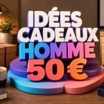 idees cadeaux homme 50 euros