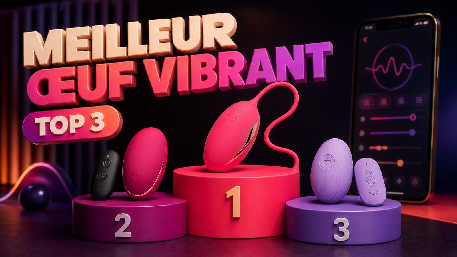 meilleur oeuf vibrant telecommande
