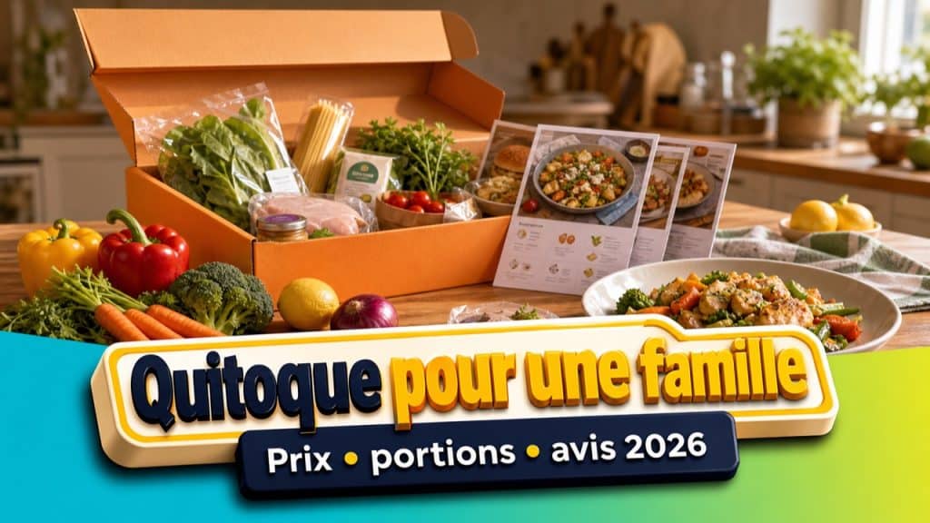 Quitoque pour une famille : est-ce vraiment pratique et rentable ?
