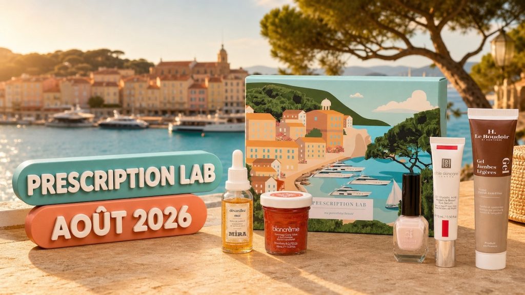 Prescription Lab août 2026 : spoiler, Box Vacances à Saint-Tropez