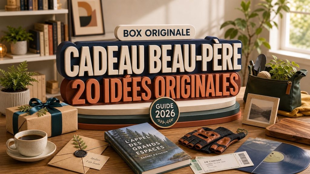 Cadeau beau-père original : 20 idées cadeaux pour 2026