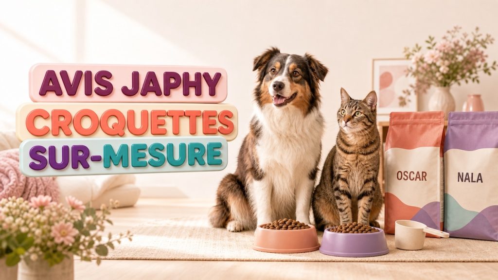 Japhy avis 2026 : Test des croquettes sur-mesure pour chien et chat