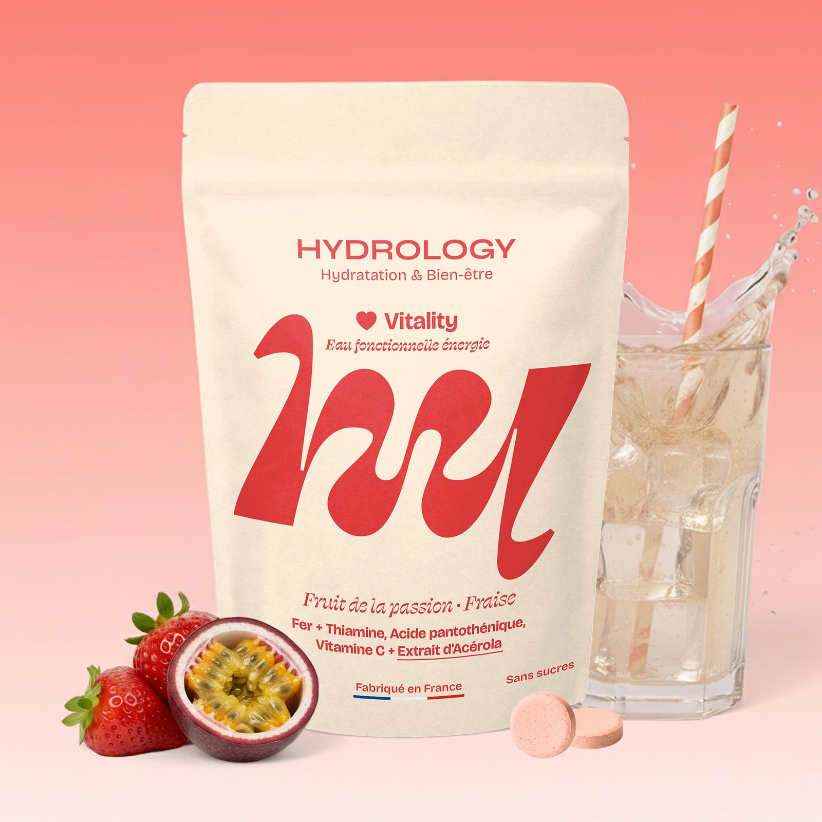 Pastilles Hydrology citron vert gingembre