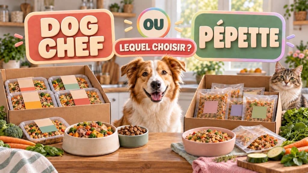 Dog Chef ou Pépette : lequel choisir pour ton chien ?