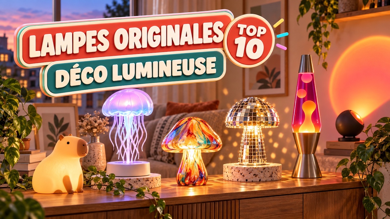lampes originales deco lumineuse