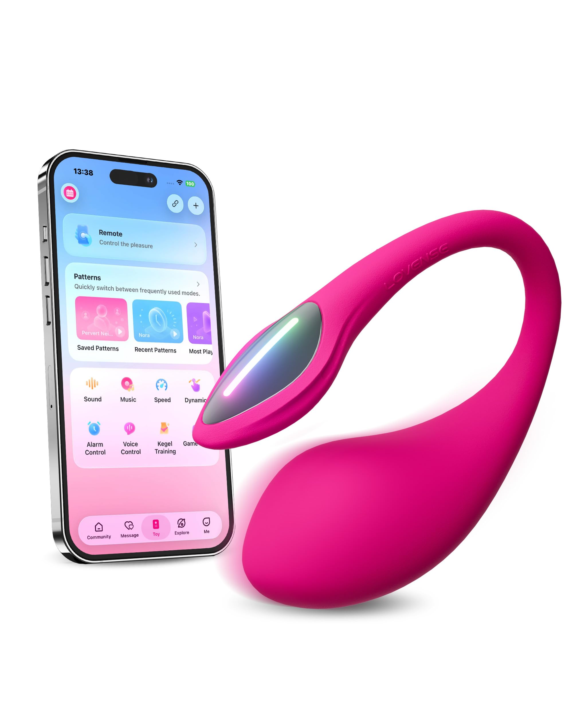 Œuf vibrant connecté Lovense Lush 4 violet