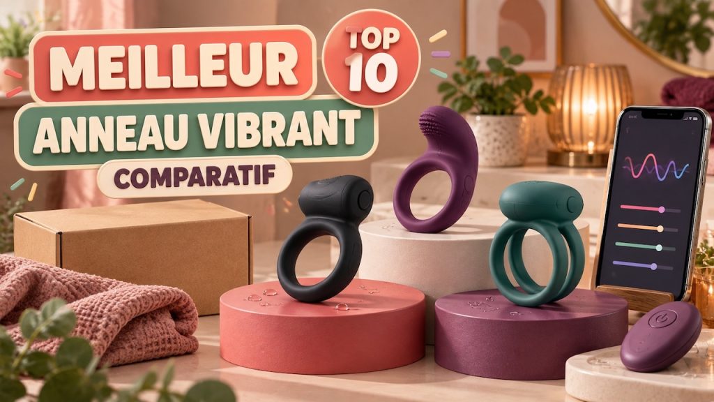 Meilleur anneau vibrant : notre top 10 des anneaux péniens