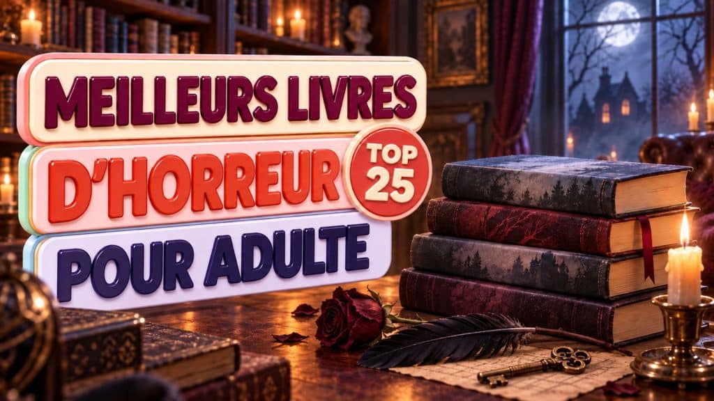 Les 25 Meilleurs Livres d&rsquo;Horreur pour adulte : notre sélection qui fait peur !