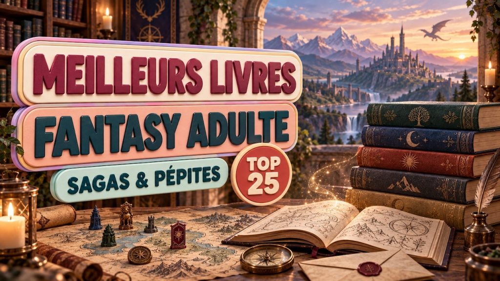 Les 25 meilleurs livres de fantasy pour adulte : sagas cultes et pépites à dévorer
