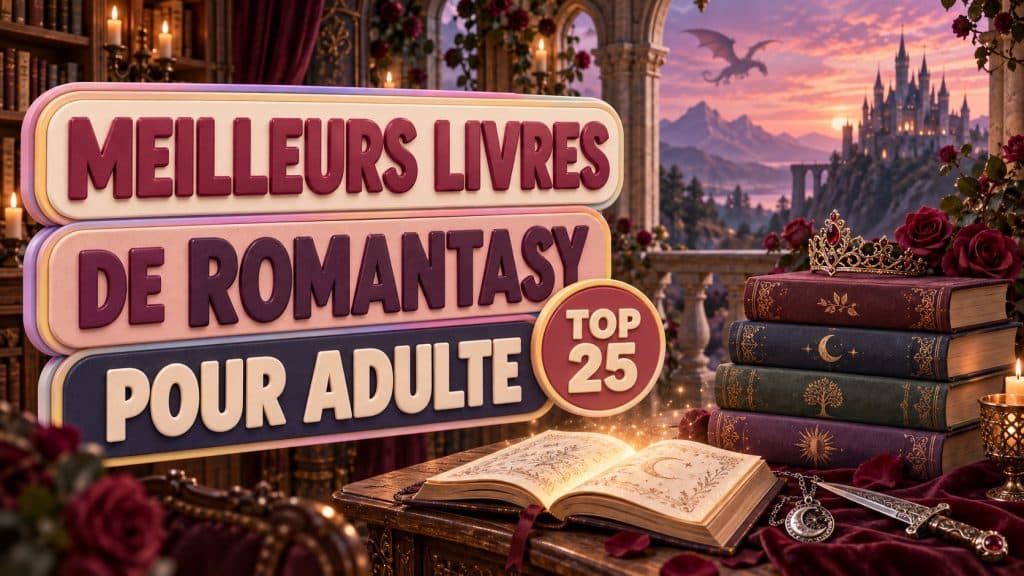 Les 25 meilleurs livres de Romantasy pour adulte : Sélection (avec spice-o-mètre)