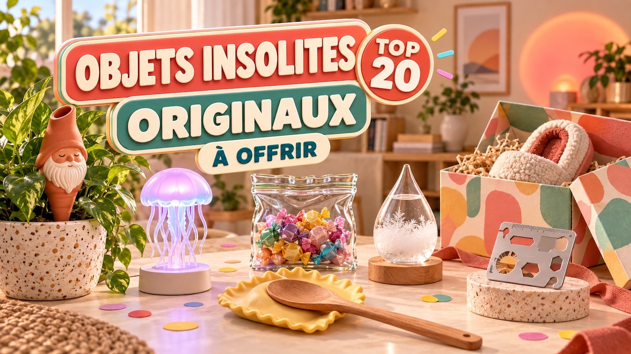 objets insolites et originaux