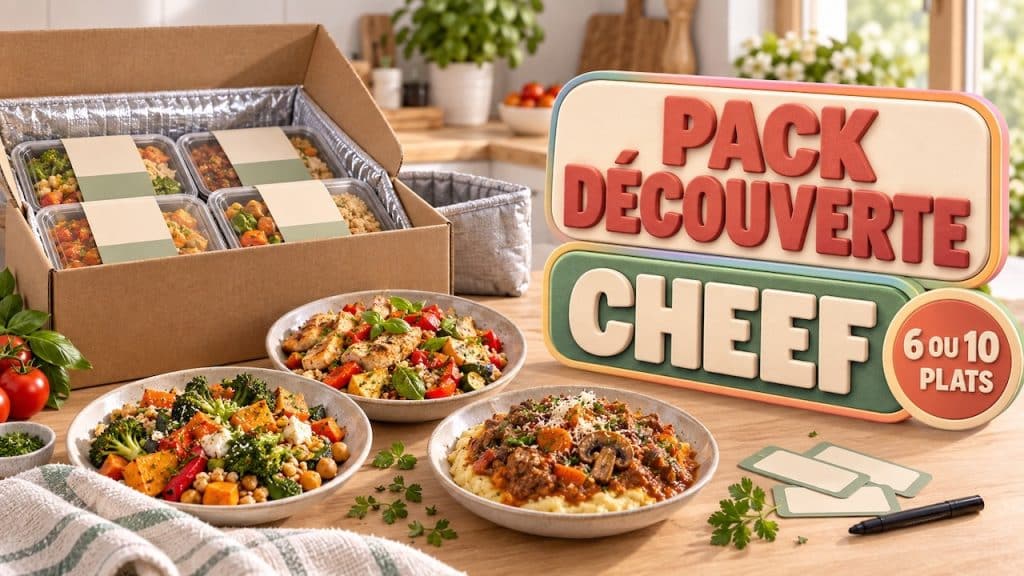 Pack découverte Cheef : notre avis pour tester sans t&rsquo;engager