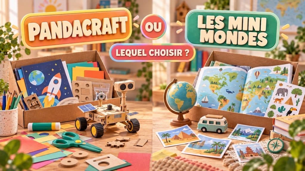 Pandacraft ou Les Mini Mondes : quel abonnement choisir pour ton enfant ?