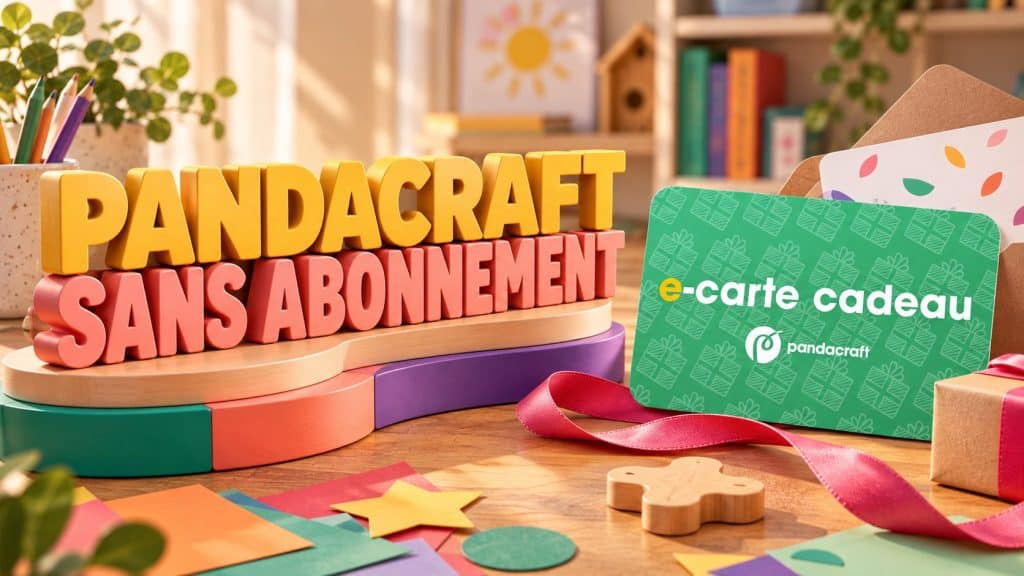 Pandacraft sans abonnement : Kits et carte cadeau