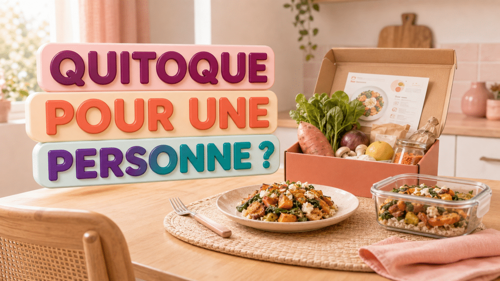 Quitoque pour 1 personne : Est-ce que ça vaut le coup quand on vit seul ?