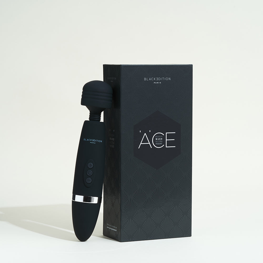 Vibromasseur wand ÄCE Black Edition noir
