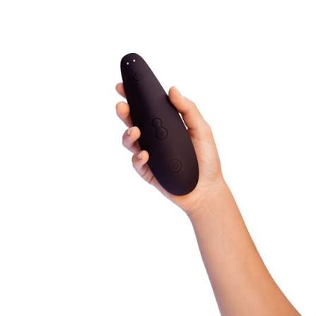 Womanizer Classic 2 noir avec ses deux embouts en silicone