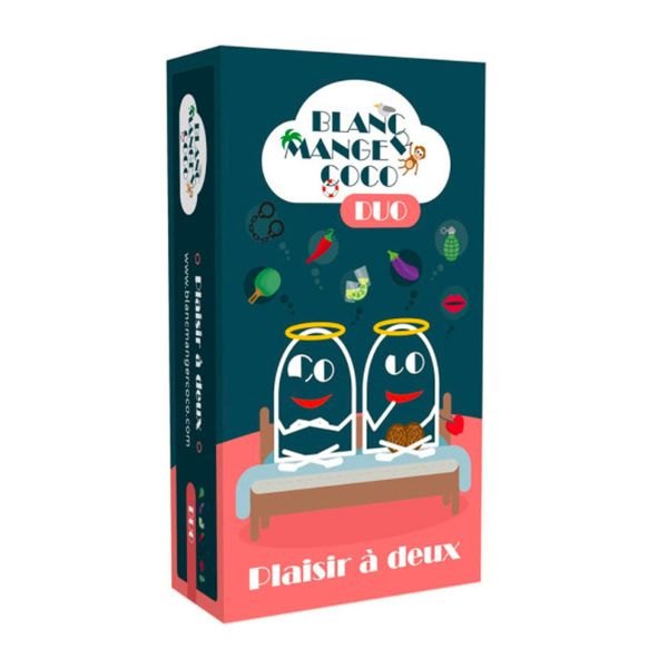 Boîte du jeu Blanc Manger Coco Plaisir à Deux pour couple