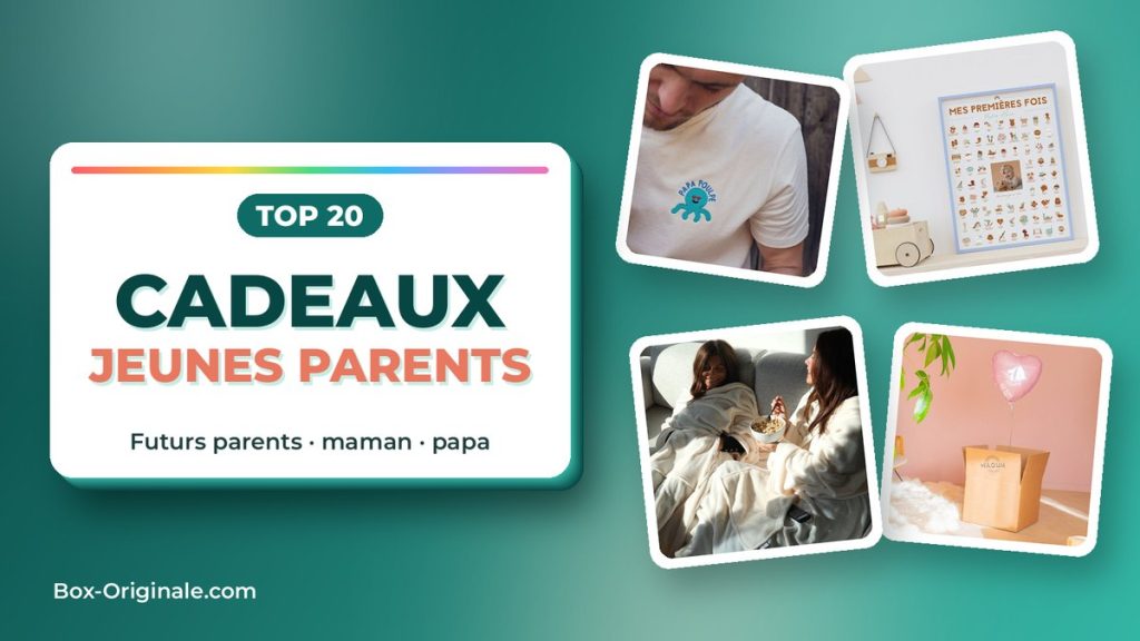 Cadeau jeunes parents : 20 idées originales et utiles (2026)