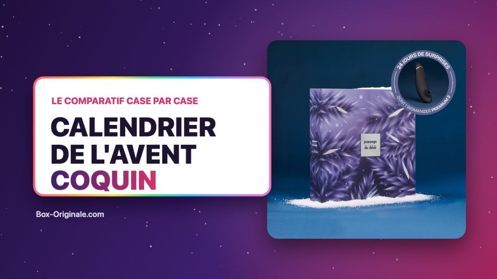 Calendrier de l&rsquo;Avent coquin 2026 : comparatif case par case