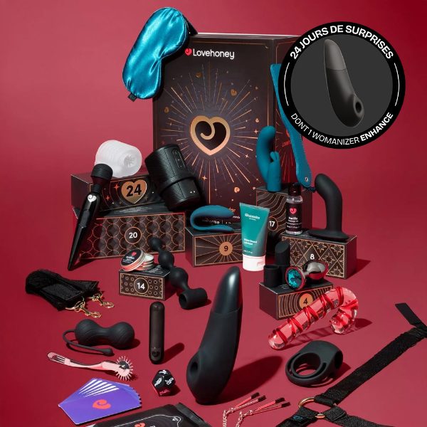 Coffret du calendrier de l'Avent Luxury Lovehoney x Womanizer 2026