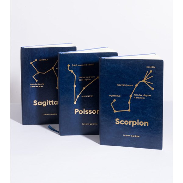 Carnet illustré sur les signes astrologiques