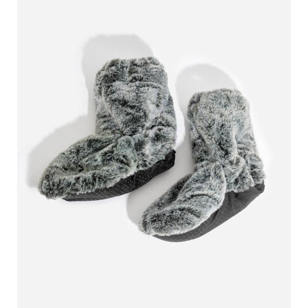 Chaussons chauffants à réchauffer au micro-ondes