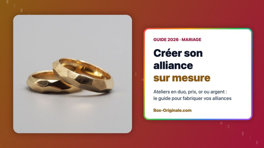 Créer son alliance sur mesure : fabriquer vos alliances en atelier, prix et adresses en France
