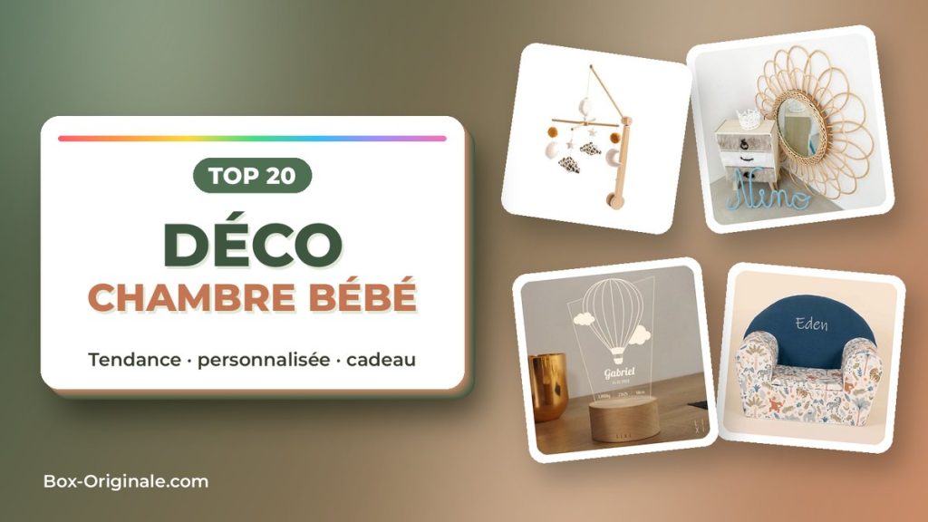 Déco chambre bébé : 20 idées tendance et personnalisées pour une jolie chambre