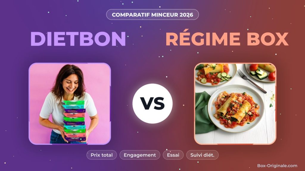 Dietbon ou Régime Box : quel programme minceur choisir ?