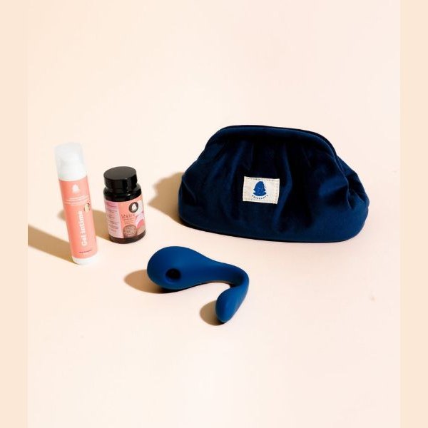 Pack plaisir et libido Puissante avec le stimulateur Coco et sa pochette